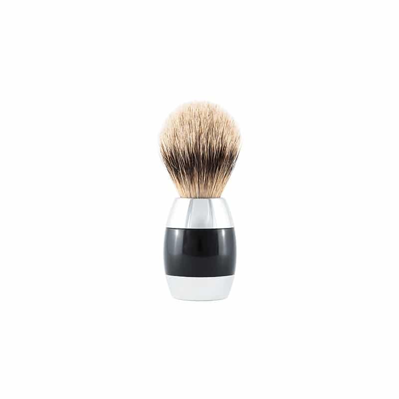 Black & Chrome Silvertip Shaving Brush - 90120011