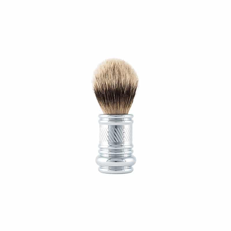 Chrome Twist Barber Pole Silvertip Shaving Brush - 90138001