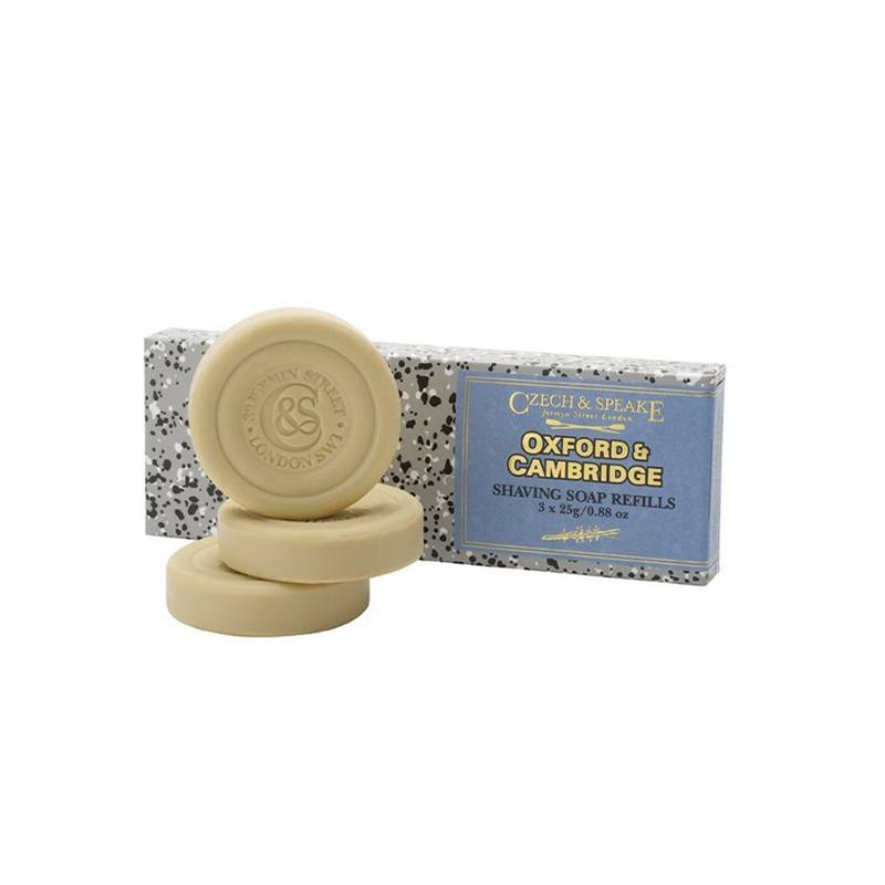 Oxford & Cambridge Triple Pack Shaving Soap Refill