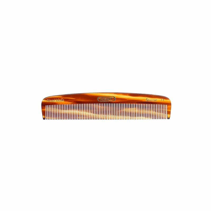 Handmade 136mm Pocket Comb For Fine Hair ( A7T )