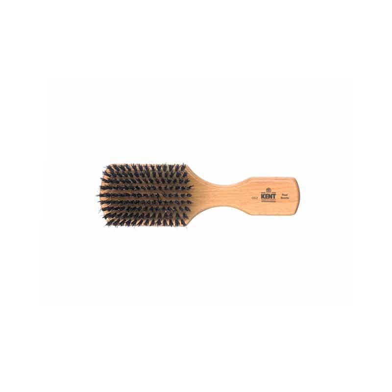 Beechwood Pure Black Bristle Rectangular Club Brush - OG2