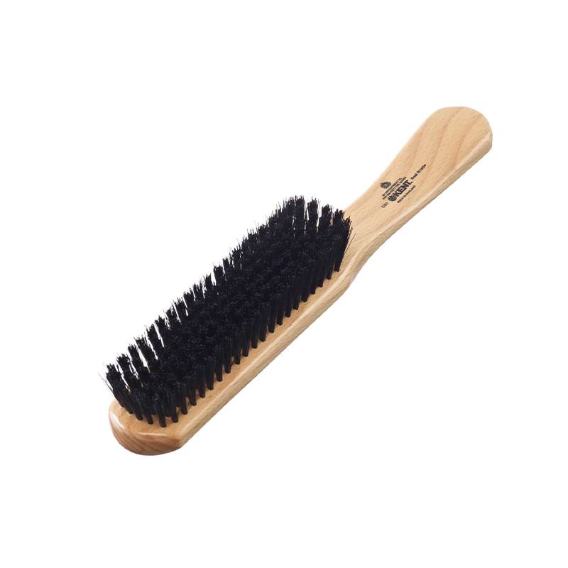 Pure Black Bristle Cherrywood Clothes Brush - CG1