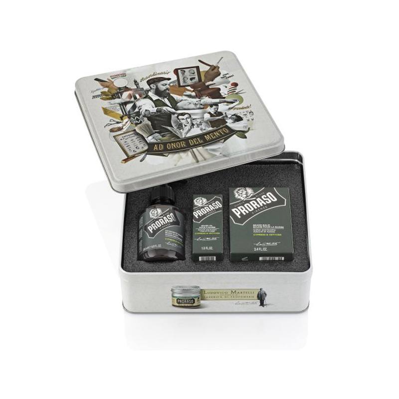 Cypress & Vetiver Beard Set