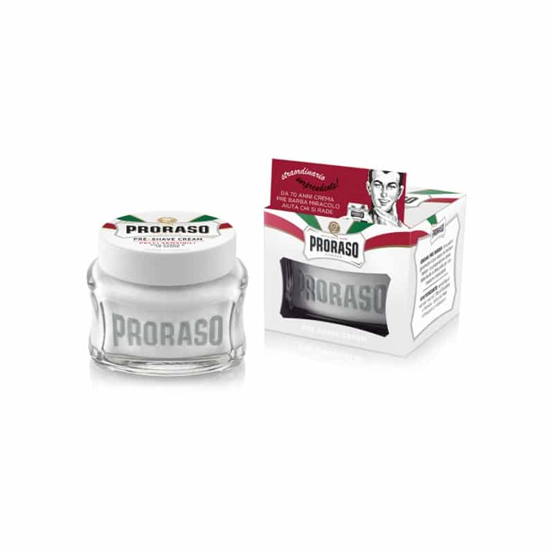 Green Tea & Oatmeal (Sensitive) pre-shave cream