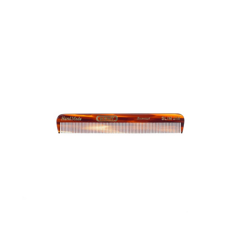 Handmade 117mm Men's Pocket Comb For Fine Hair ( SLIM JIM )
