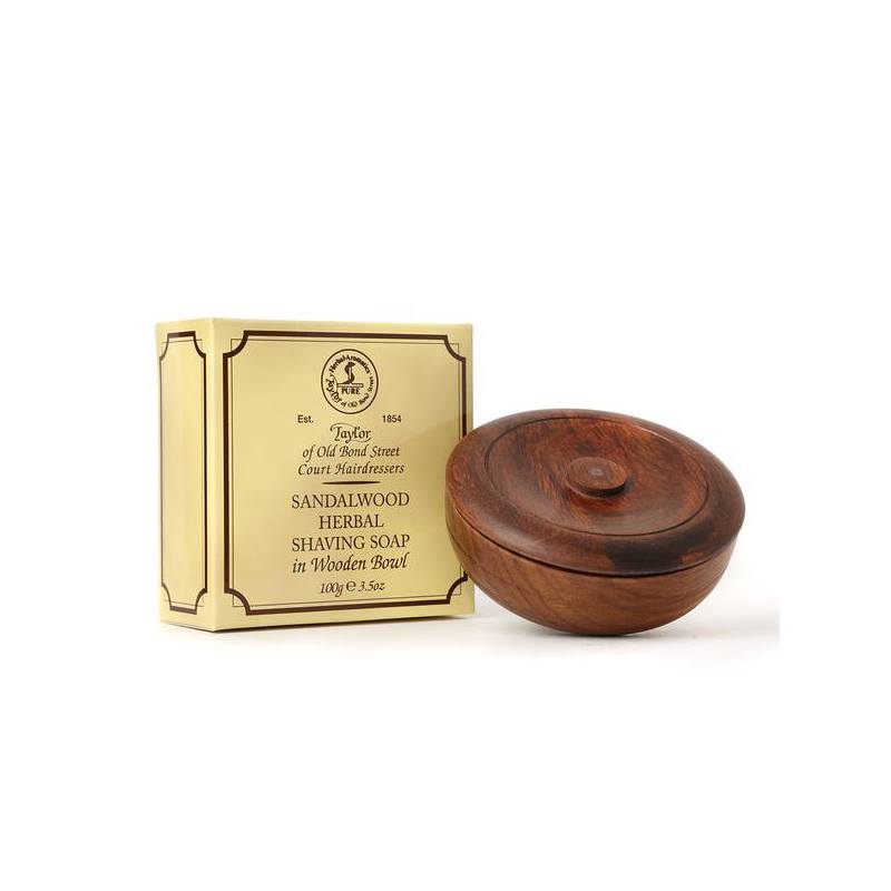 Sandalwood Shaving Soap Bowl